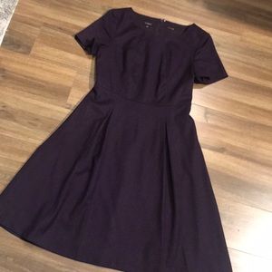 Talbots Deep Purple wool Dress